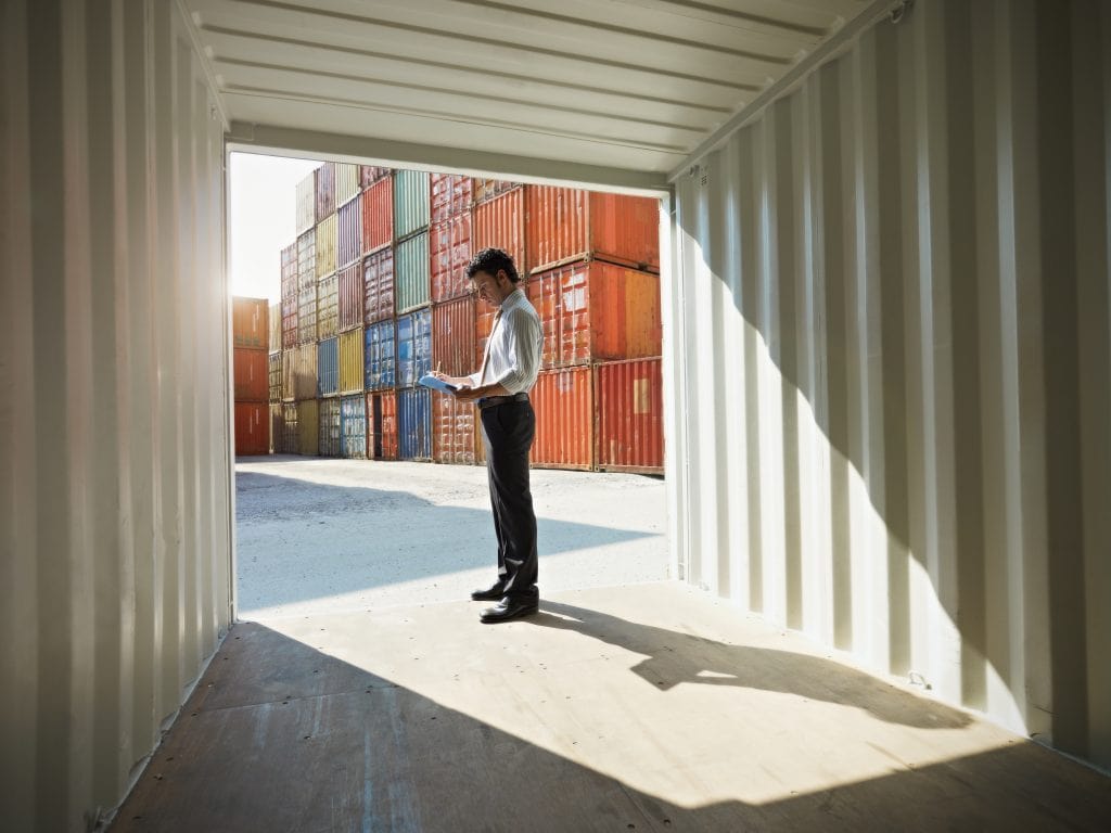 container capacity chart