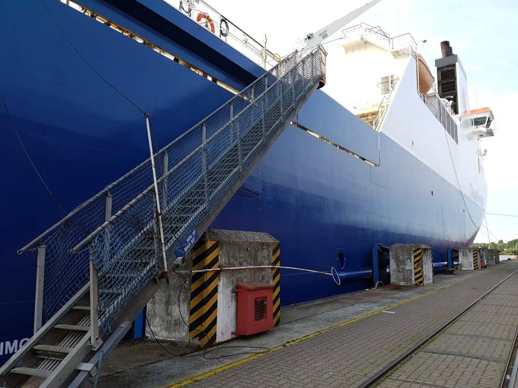 loading services in the port of Klaipeda