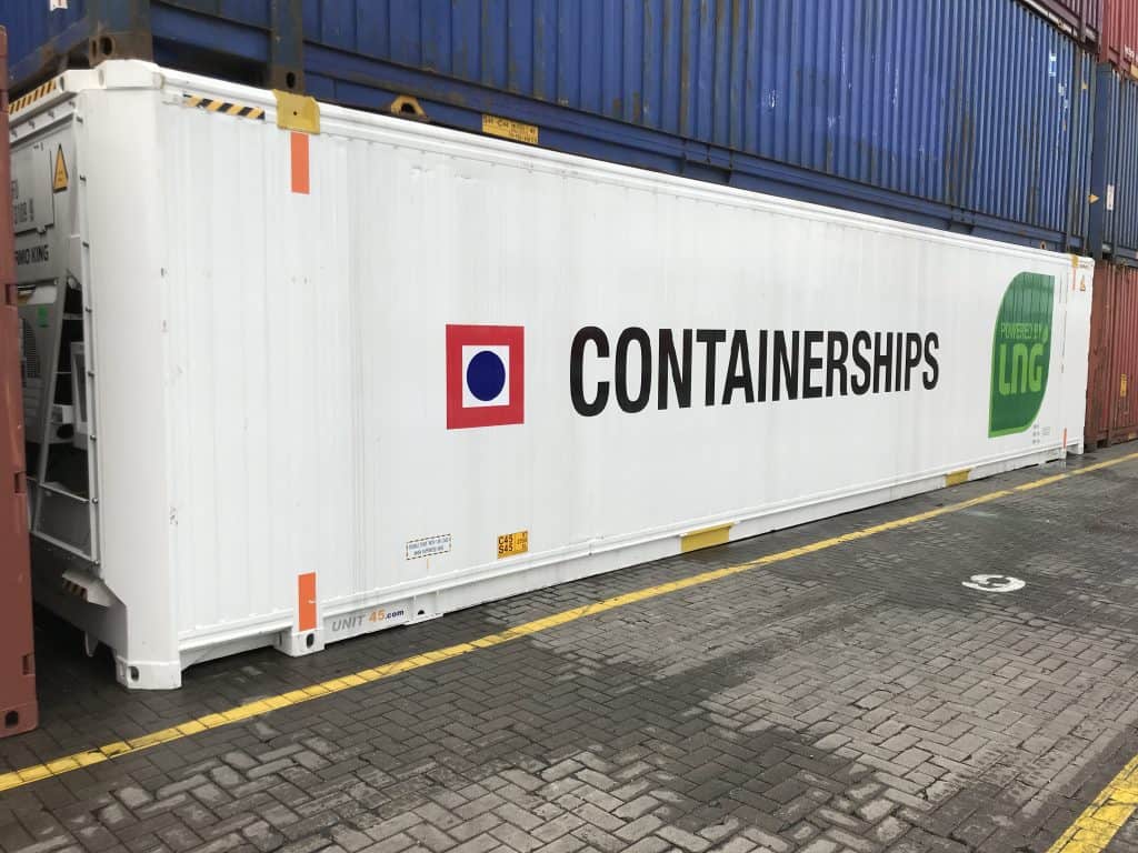 45'RF container