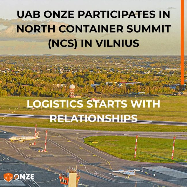 UAB Onzė participates in North Container Summit (NCS) in Vilnius